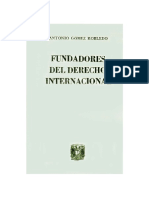 Fundadores Del Derecho Internacional - Antonio Gomez Robledo