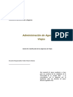 5.- CLASIFICACION DE LAS AGENCIAS DE VIAJES