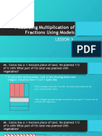 Lesson 3 - Visualizing Multiplication of Fractions Using Models