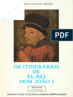 Humberto Baquero Moreno - Os Itinerários de El-Rei Dom João I_ 1384-1433-Instituto de Cultura e Língua Portuguesa (1988)