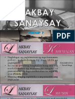 Lakbay Sanaysay