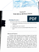 Lesson 11 - The Rizal Retraction