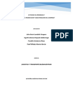 Caracterización de la empresa de logística y transporte Buenaventura