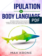 (Psychology Books 2) Krone, Max - Manipulation & Body Language _ Reading, Manipulating & Detecting Lies - Learn All About Psychology & Manipulation, Mental Strength & Dealing With People - Mind Contro