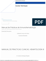 Manual de Prácticas de Inmunohematología – José Bernardo Héctor Escobar Henrriq