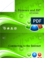Modem, Browser and ISP