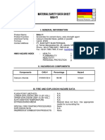 Material Safety Data Sheet BAA-11: I. General Information