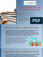 DIDACTICA DE LA COMUNICACIÓN