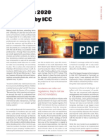 Incoterms 2020 Released by ICC: Incoterms Are Rules Not Regulations They're Not Law and Not Mandatory