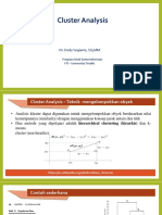 Cluster Analysis Hierarchical Cluster