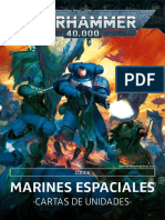 Codex Marines Espaciales - Cartas de Unidades 9