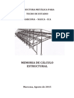 Memoria de Calculo Estructura - Marcona - Ica