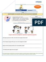 Ficha de Actividad 4°grado