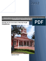 Mejoramiento de Los Servicios de La Biblioteca Municipal Del Distrito de Barranco