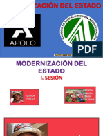 Administracion Publica y Modernizacion Del Estado