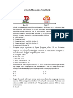 Soal Cerita Matematika Nilai Mutlak