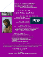 Cartel Semana Santa 2019