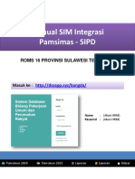 Manual SIM Integrasi Pamsimas-SIPD