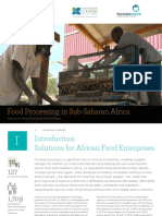 Solutions For African Food Enterprises Final Report