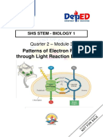 SHS STEM Bio1 Q2 Week 2 Module 3 - Patterns of Electron Flow