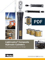 Lightraulics Composite Hydraulic Cylinders: For Working Pressures Up To 700 Bar