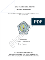 PDF Laporan Praktik Kerja Industri Bengkel Mobil DL