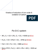 Kinetic of Reduction of Iron Oxide Particle (Compatibility Mode) (Repaired)
