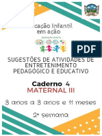 Caderno 4 Maternal III 1