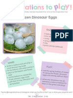 Invitations To Play Frozen Dinosaur Eggs PDF