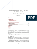 Command Injection in Dovecot 2.3.14-2 Via Starttls On SMTP: Fabian Ising, Damian Poddebniak August 2020