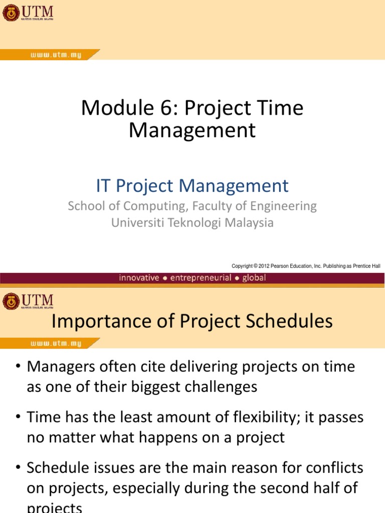 06-Project Time Management | PDF | Systems Science | Project Management