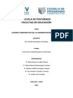 Cuadro Comparativo Administración Moderna