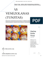 Piñitas Venezolanas (Tunjitas) - Dulces Criollos - Recetas Caseras