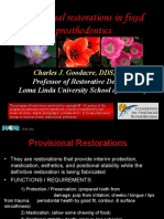 Provisional Restorations in Fixed Prosthodontics: Charles J. Goodacre, DDS, MSD