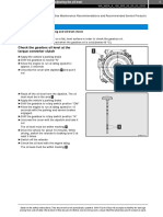 Check The Gearbox Oil Level at The Torque Converter Clutch: Service Products Important Information