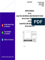Service Manual KODAK PACS Imager 50-100-200