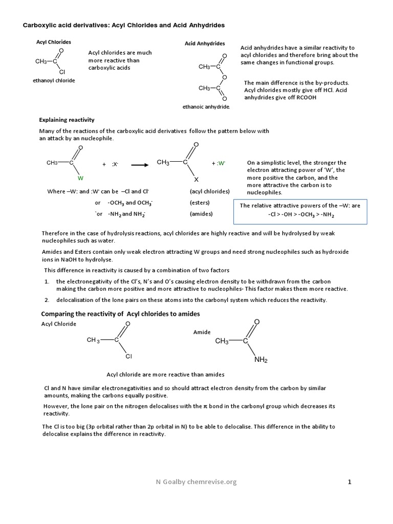 acyl-chlorides-and-anhydrides-reactivity-pdf-amide-ester