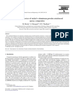 Mechanical Behavior of Nickel + Aluminum Powder-Reinforced Epoxy Composites