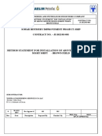 PP-005 METHOD STATEMENT FOR AG PIPE INSTALLATION - NIGHT SHIFT - Rev 0