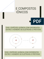 Íons e Compostos Iônicos