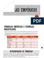 Fórmulas Químicas: Empírica, Molecular e Hidratação