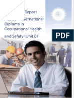 Examiners' Report NEBOSH International Diploma in Occupational Health and Safety (Unit B)