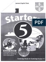 Cambridge - Starters 5 Answer Booklet