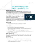 Implementing and Configuring Cisco Identity Services Engine (SISE) v3.0