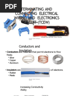 Terminating and Connecting Electrical Wiring and Electronics Circuit (Tcew)