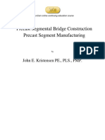 Precast Segmental Bridge Construction Precast Segment Manufacturing