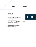 Utran: Radio Subsystem Basic Package - Bit Rate Adaptation FD012220A - UMR3.5