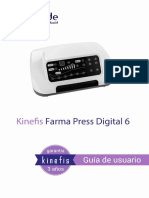 Manual de Usuario Kinefis FPD6