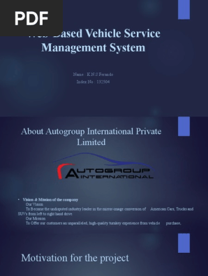 System Presentation
