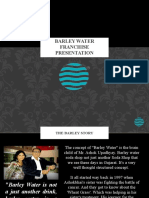 Barley Water Presentation